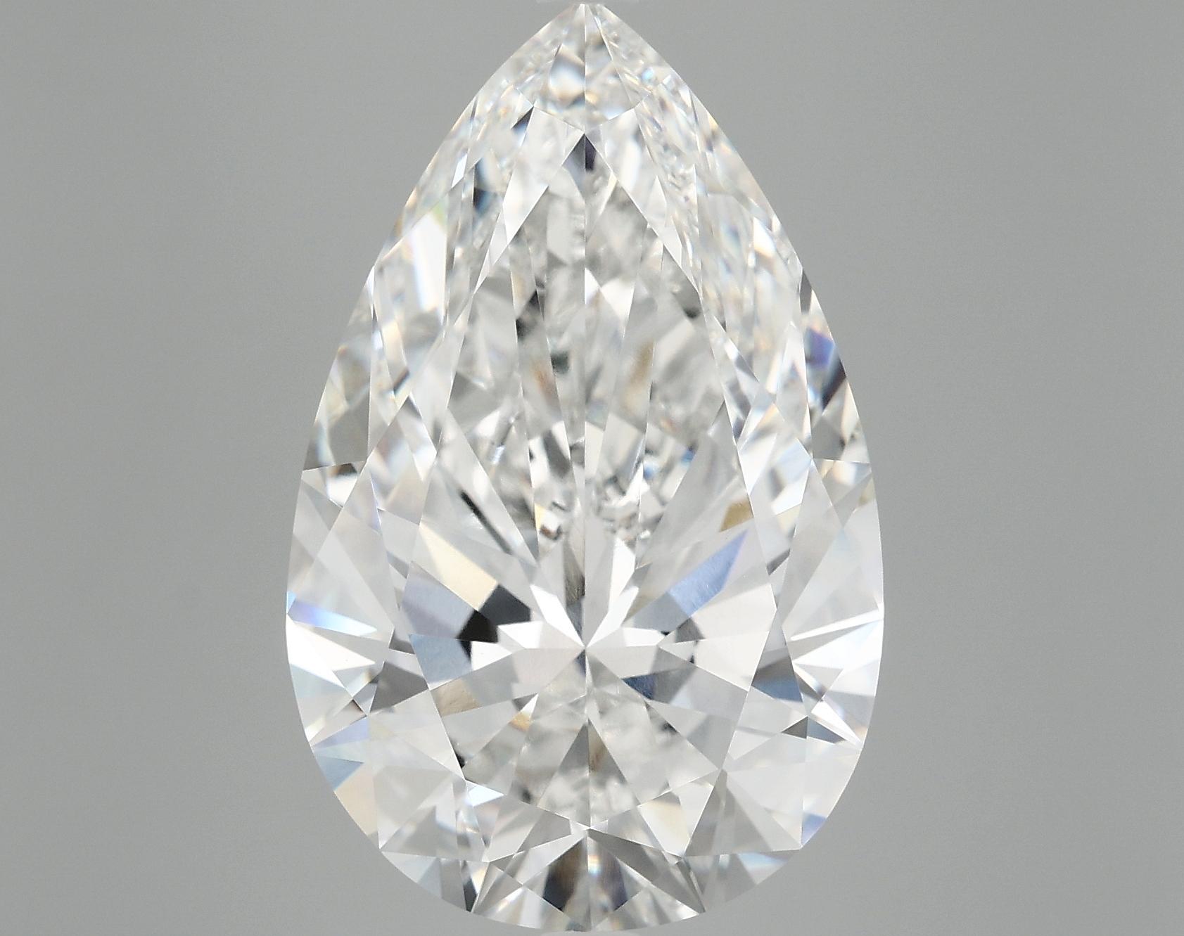11.21 Carat Pear Shaped Ideal Cut VVS2 IGI Certified Lab Grown Diamond