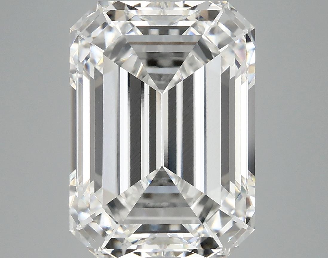 7.19 Carat Emerald Shaped Excellent Cut VVS2 IGI Certified Lab Grown Diamond