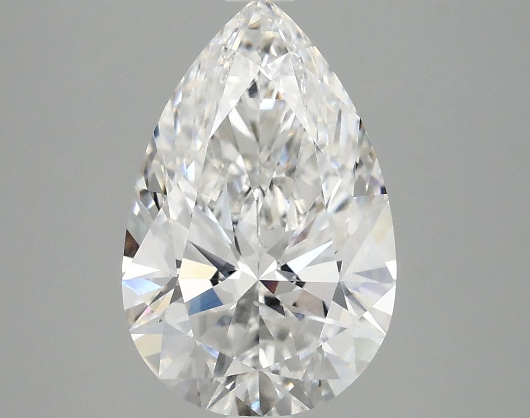 3.02 Carat Pear Shaped Ideal Cut VS2 IGI Certified Lab Grown Diamond