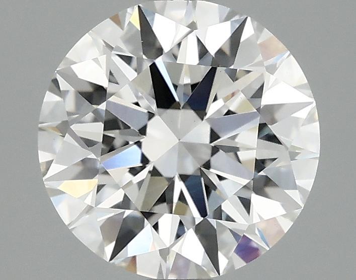 2.08 Carat Round Shaped Ideal Cut VVS2 IGI Certified Lab Grown Diamond