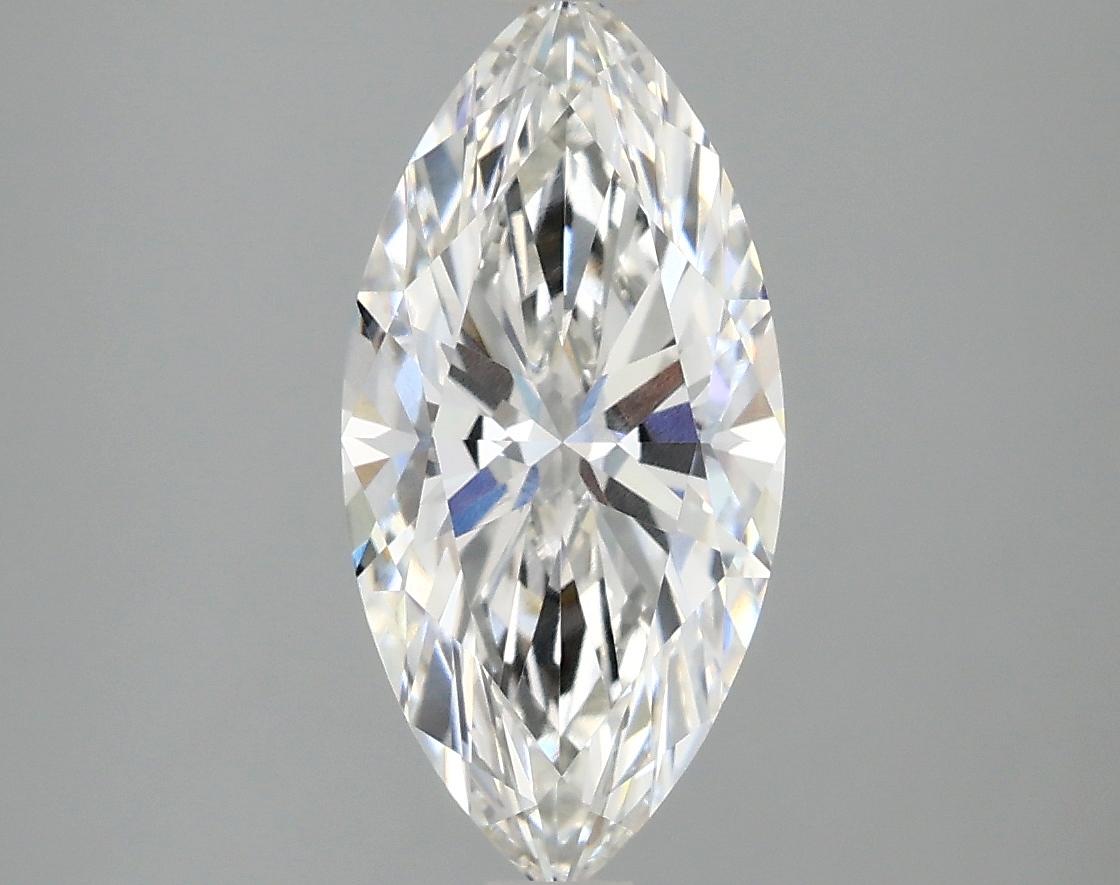 2.08 Carat Marquise Shaped Excellent Cut VVS2 IGI Certified Lab Grown Diamond