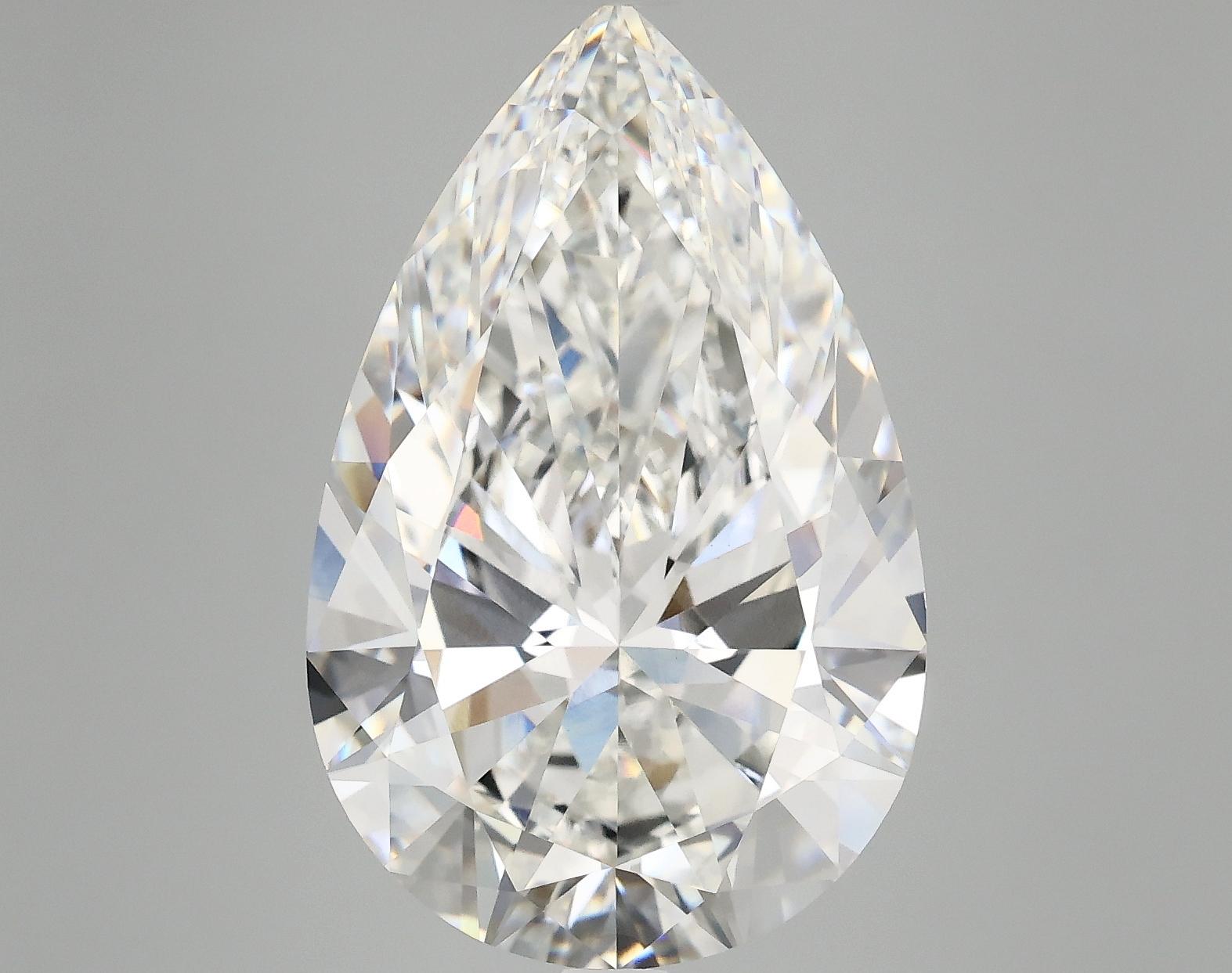 9.04 Carat Pear Shaped Ideal Cut VVS2 IGI Certified Lab Grown Diamond