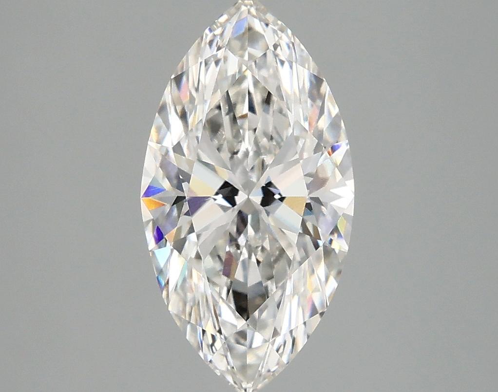1.9 Carat Marquise Shaped Excellent Cut VVS2 IGI Certified Lab Grown Diamond