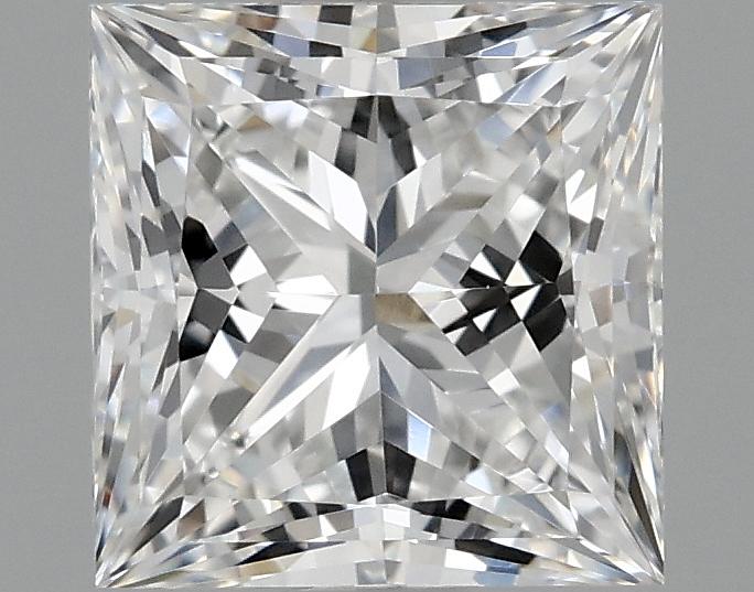 1.07 Carat Princess Shaped Ideal Cut VVS2 IGI Certified Lab Grown Diamond
