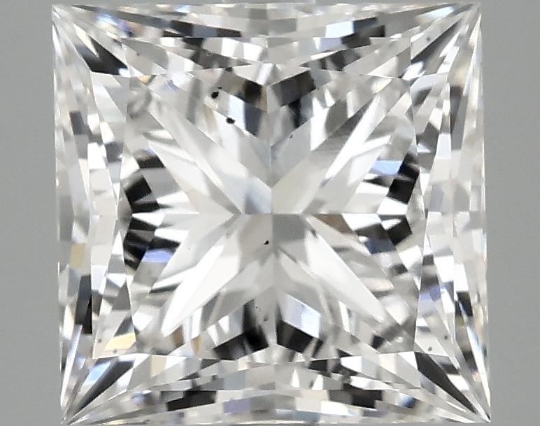 4.04 Carat Princess Shaped Ideal Cut SI1 IGI Certified Lab Grown Diamond