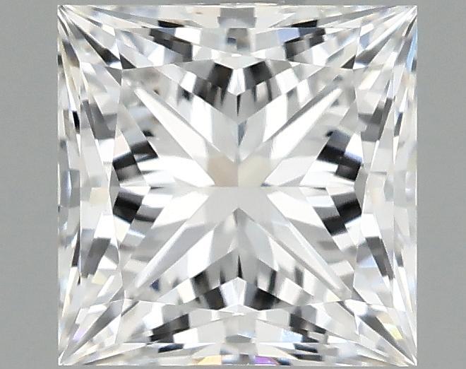 0.99 Carat Princess Shaped Ideal Cut VVS1 IGI Certified Lab Grown Diamond
