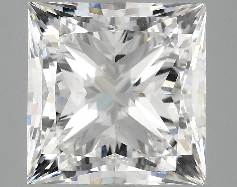 4.94 Carat Princess Shaped Ideal Cut VVS2 IGI Certified Lab Grown Diamond