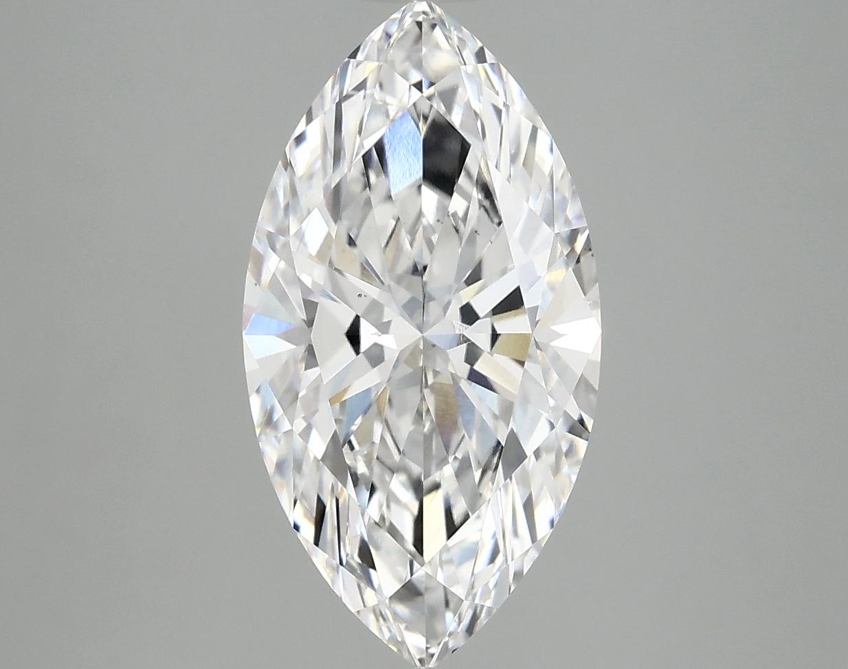 3.03 Carat Marquise Shaped Excellent Cut VS2 IGI Certified Lab Grown Diamond