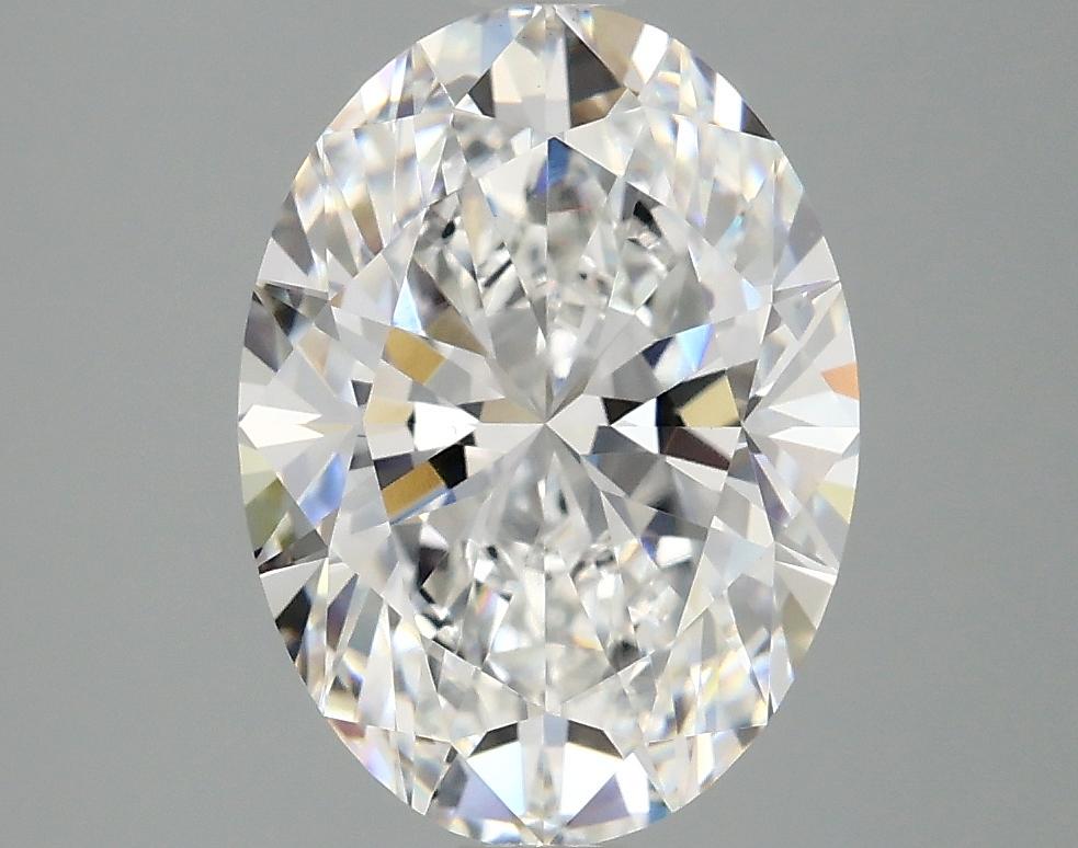 3.08 Carat Oval Shaped Excellent Cut VVS2 IGI Certified Lab Grown Diamond