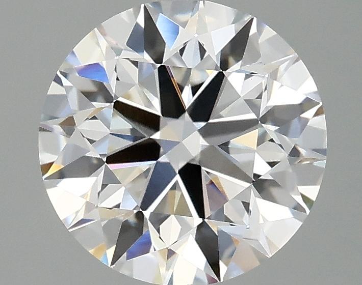 2.14 Carat Round Shaped Ideal Cut VVS2 IGI Certified Lab Grown Diamond