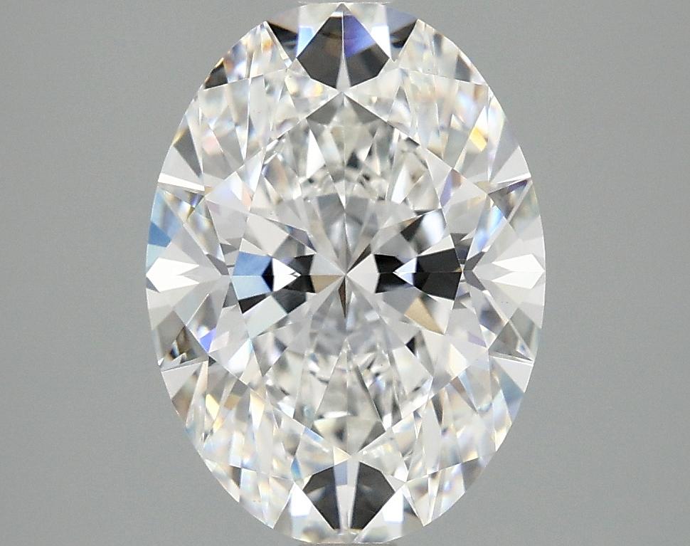 3.08 Carat Oval Shaped Excellent Cut VVS2 IGI Certified Lab Grown Diamond