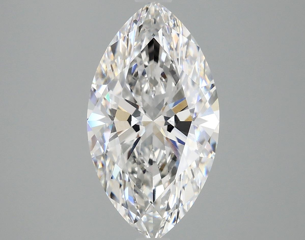 3.09 Carat Marquise Shaped Excellent Cut VVS2 IGI Certified Lab Grown Diamond
