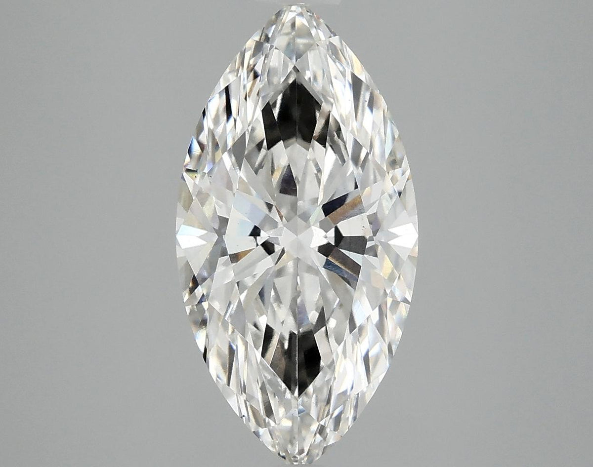 3.07 Carat Marquise Shaped Ideal Cut VS2 IGI Certified Lab Grown Diamond