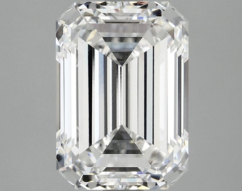 3.07 Carat Emerald Shaped Ideal Cut VVS2 IGI Certified Lab Grown Diamond