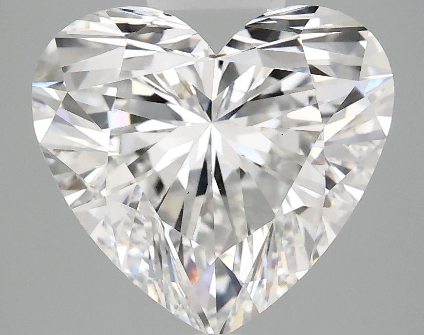 4.09 Carat Heart Shaped Ideal Cut VS1 IGI Certified Lab Grown Diamond