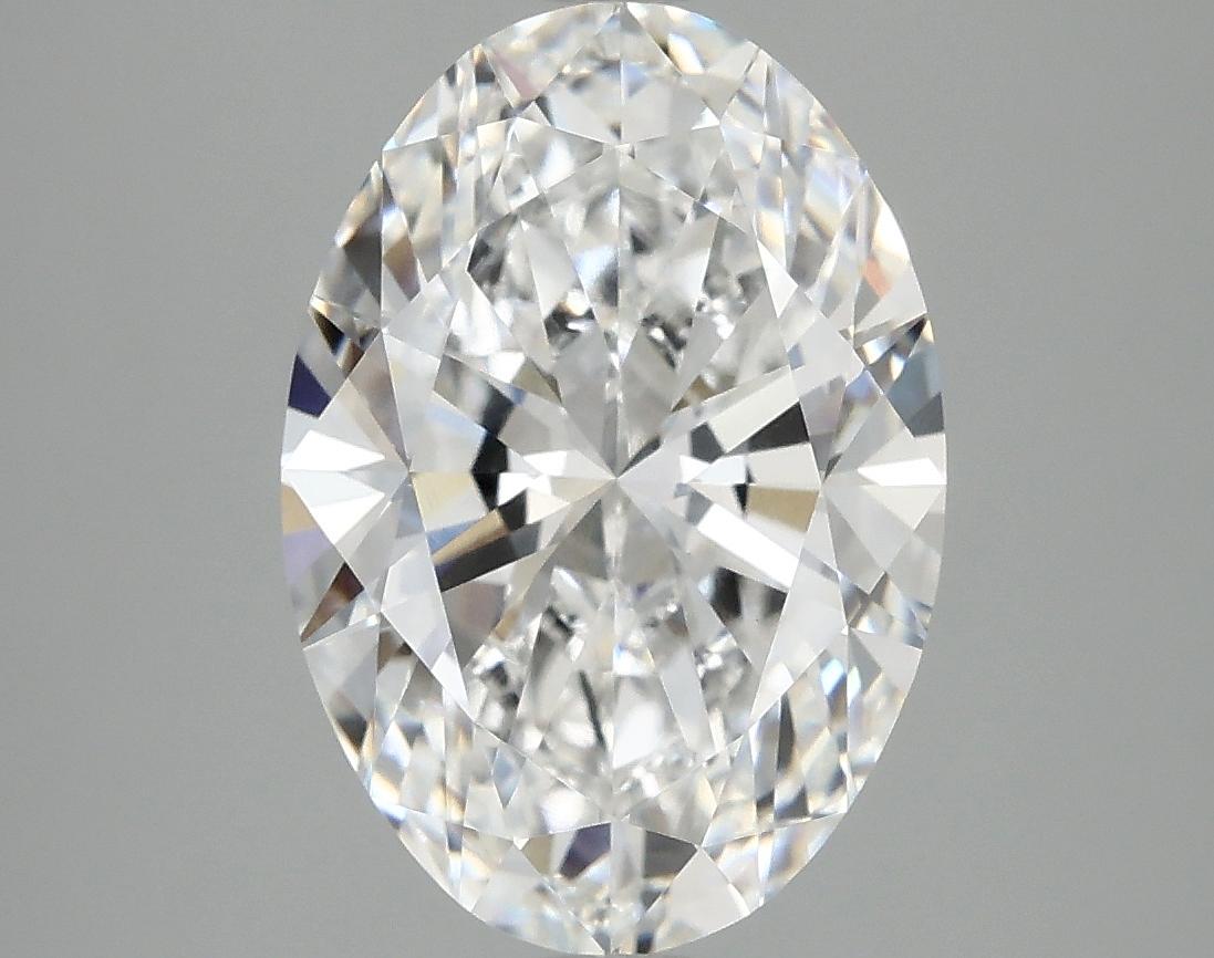 4.08 Carat Oval Shaped Ideal Cut VVS2 IGI Certified Lab Grown Diamond
