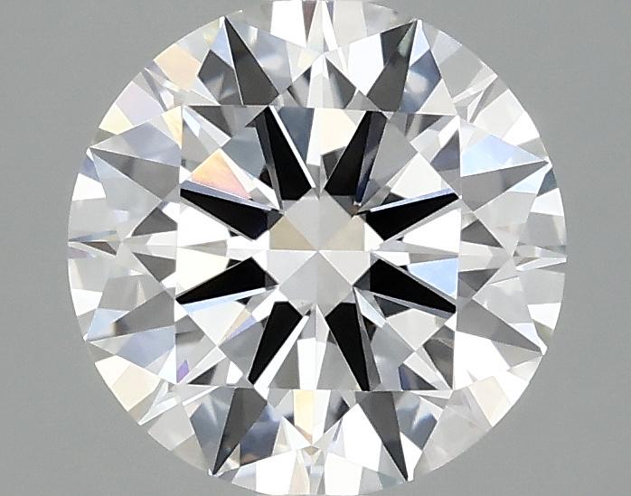 2.08 Carat Round Shaped Excellent Cut VVS2 IGI Certified Lab Grown Diamond