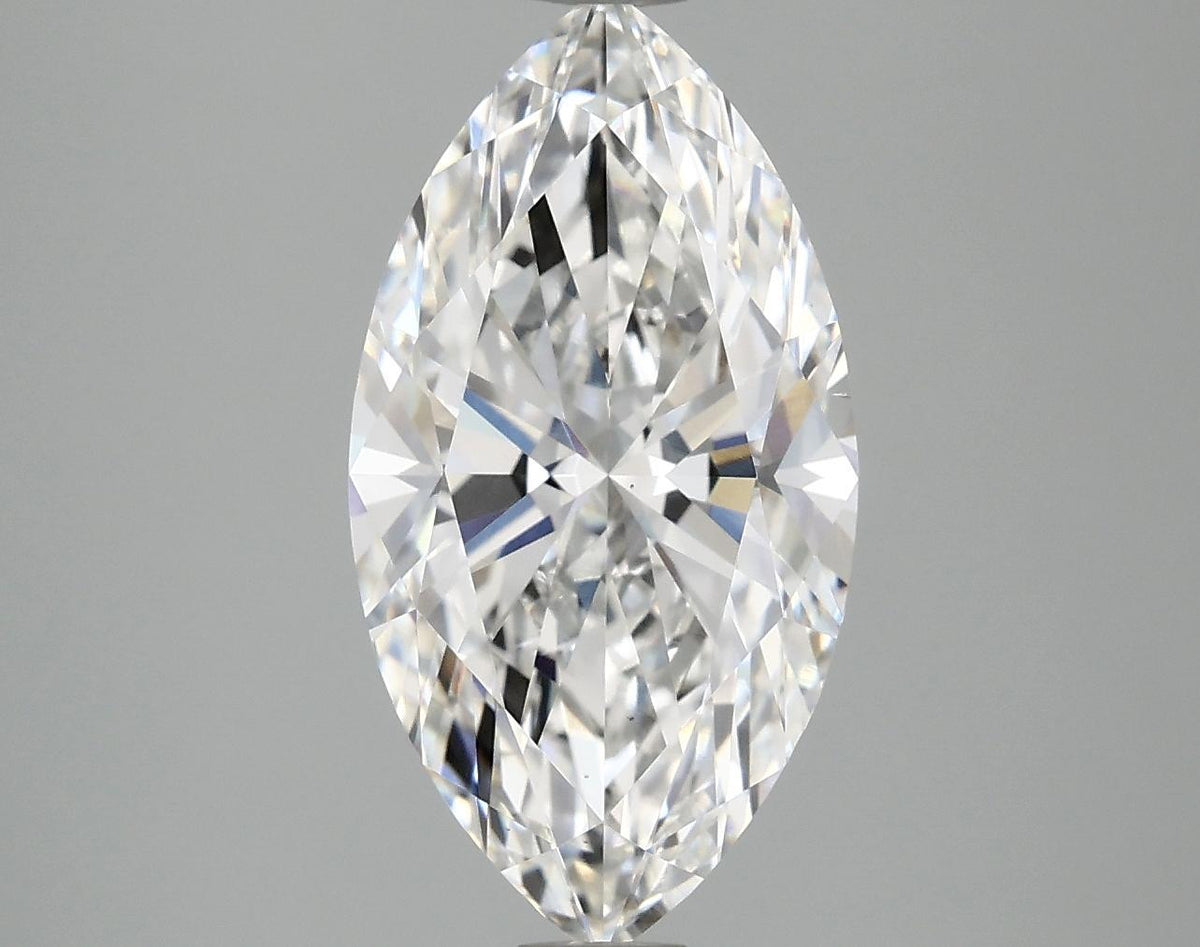 3.07 Carat Marquise Shaped Excellent Cut VS2 IGI Certified Lab Grown Diamond