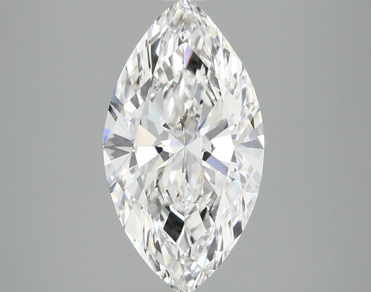 3.0 Carat Marquise Shaped Excellent Cut VVS2 IGI Certified Lab Grown Diamond