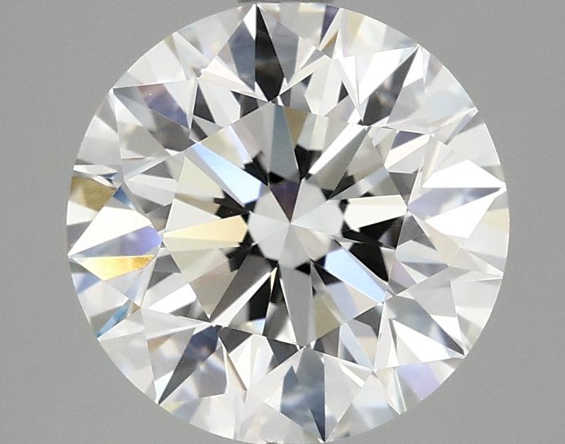 3.08 Carat Round Shaped Excellent Cut VVS2 IGI Certified Lab Grown Diamond