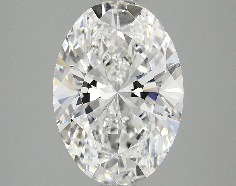 3.08 Carat Oval Shaped Ideal Cut VVS2 IGI Certified Lab Grown Diamond