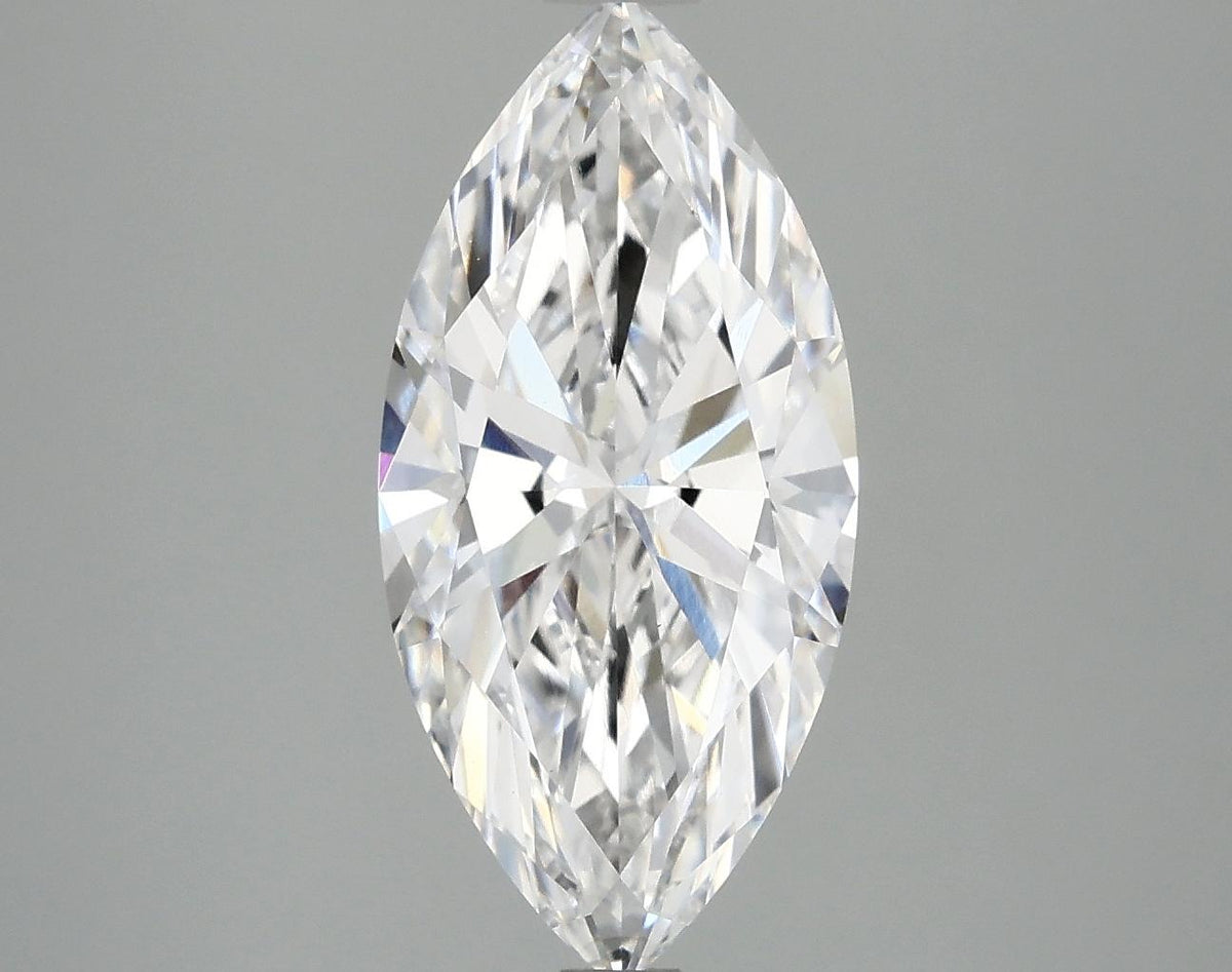 2.97 Carat Marquise Shaped Excellent Cut VS1 IGI Certified Lab Grown Diamond