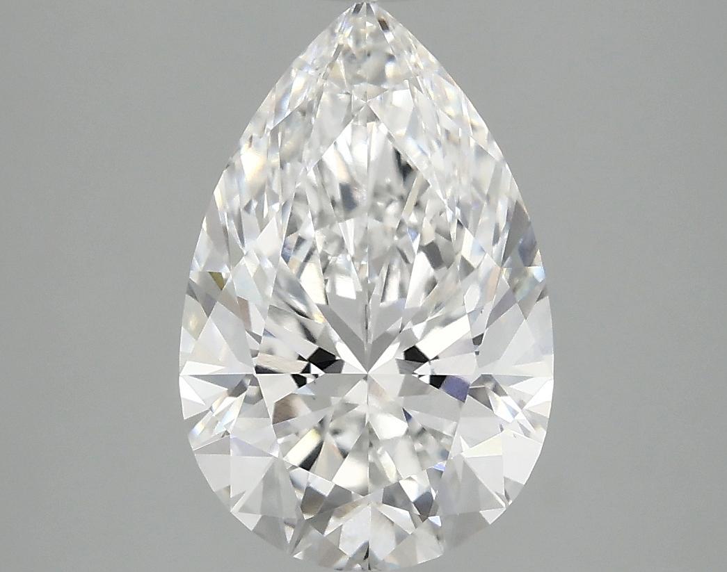 3.09 Carat Pear Shaped Excellent Cut VS1 IGI Certified Lab Grown Diamond