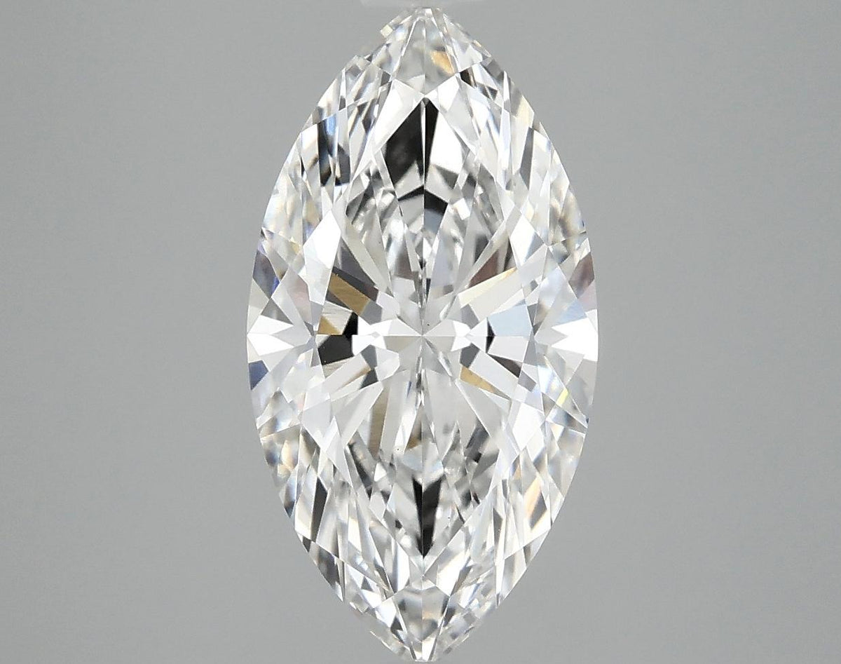 3.09 Carat Marquise Shaped Ideal Cut VS1 IGI Certified Lab Grown Diamond