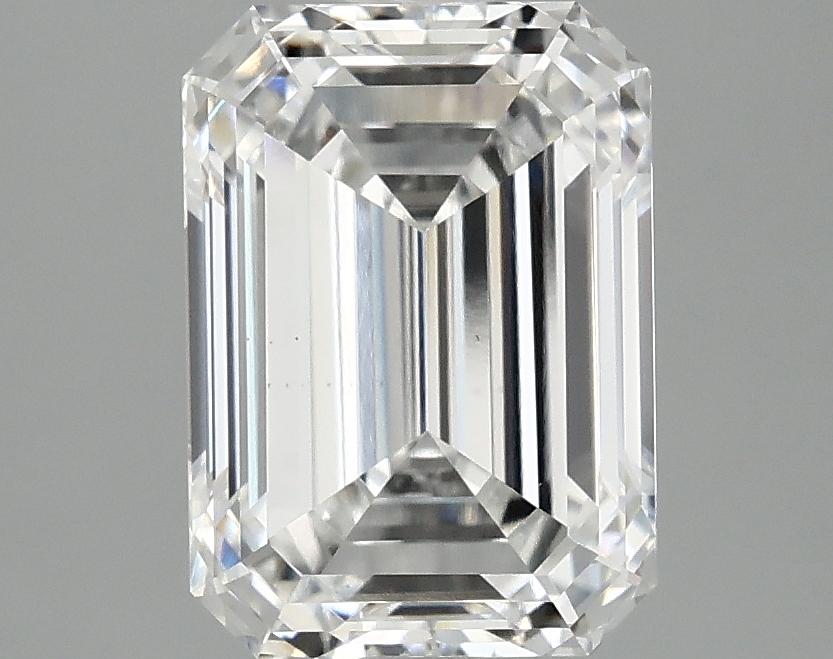 3.09 Carat Emerald Shaped Ideal Cut VS1 IGI Certified Lab Grown Diamond