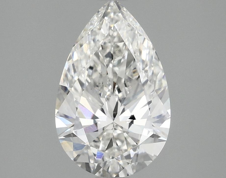1.97 Carat Pear Shaped Ideal Cut VVS2 IGI Certified Lab Grown Diamond