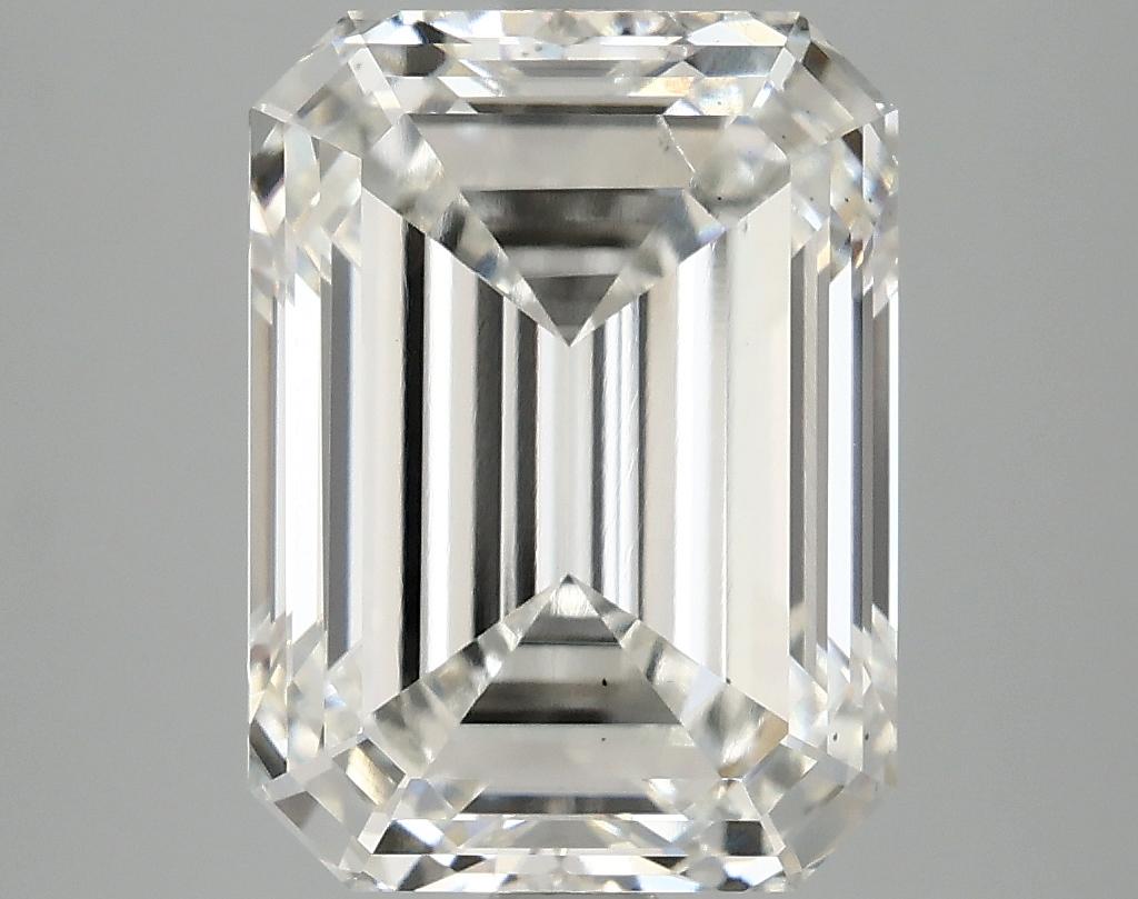 5.01 Carat Emerald Shaped Excellent Cut SI1 IGI Certified Lab Grown Diamond