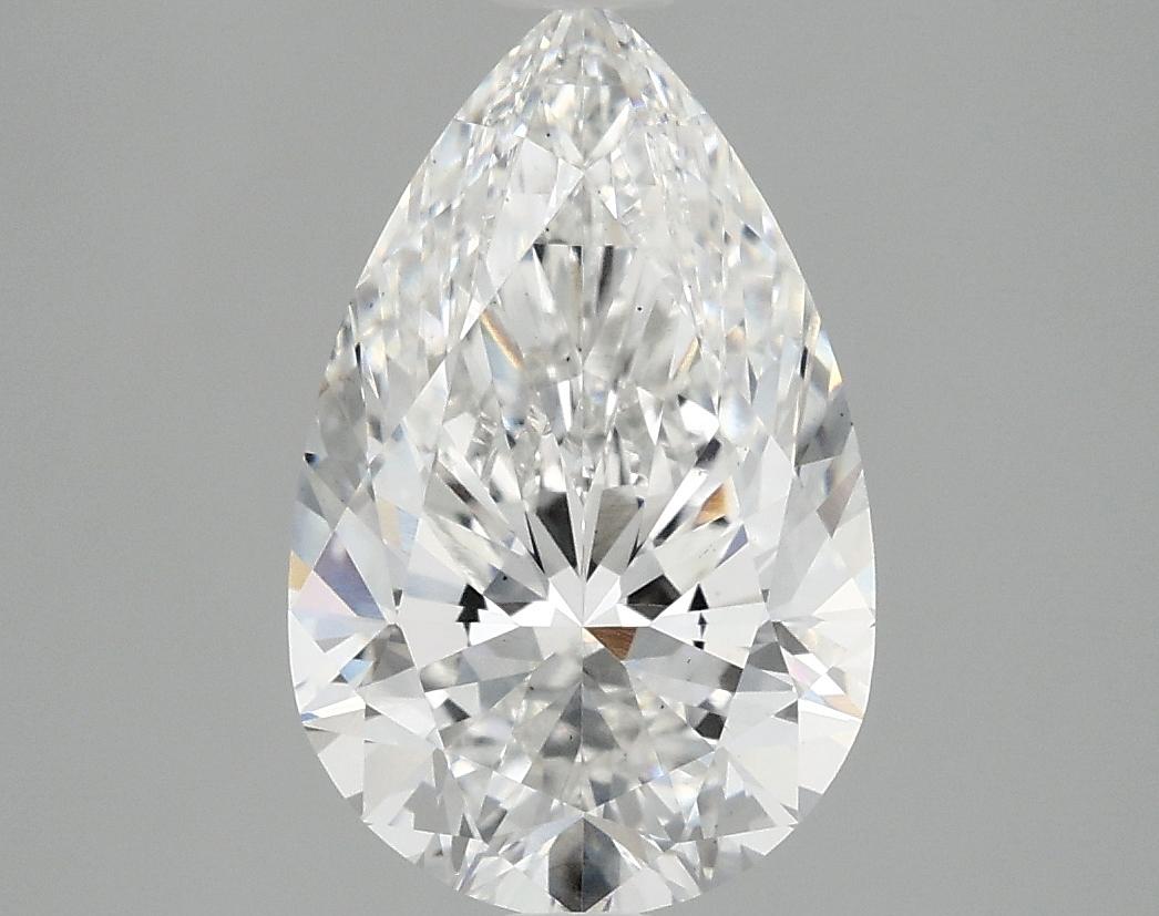 3.09 Carat Pear Shaped Ideal Cut VS2 IGI Certified Lab Grown Diamond