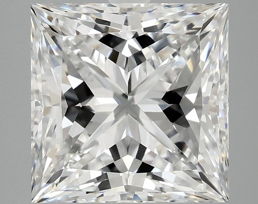 4.97 Carat Princess Shaped Ideal Cut VVS2 IGI Certified Lab Grown Diamond