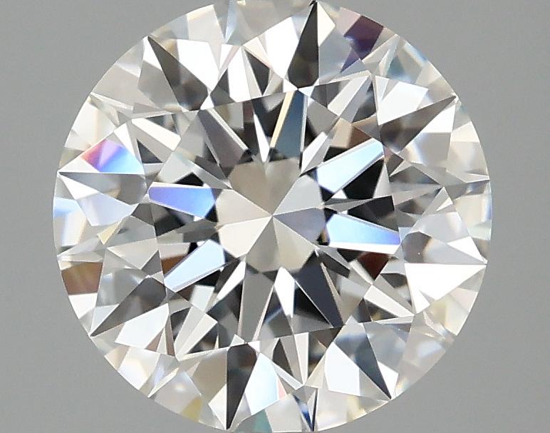 2.56 Carat Round Shaped Ideal Cut VVS2 IGI Certified Lab Grown Diamond