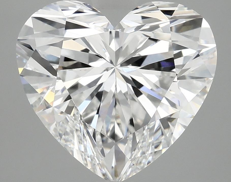 5.06 Carat Heart Shaped Ideal Cut VVS2 IGI Certified Lab Grown Diamond