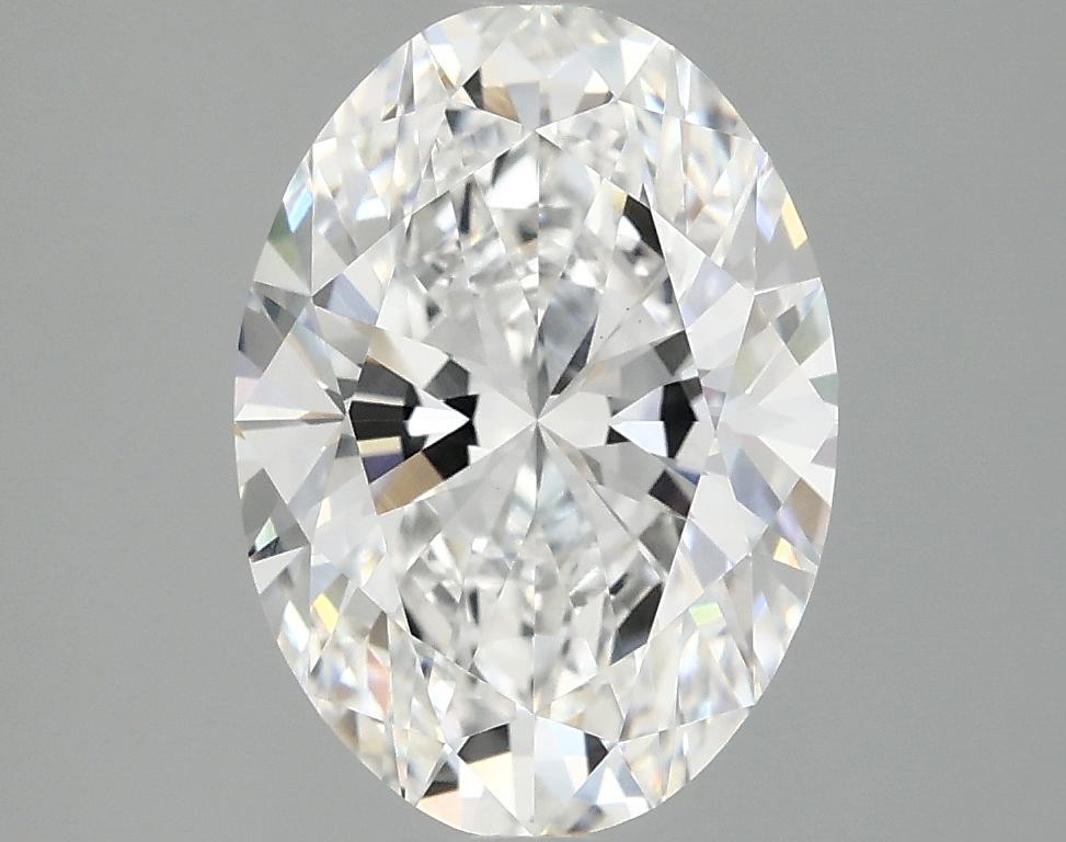 3.09 Carat Oval Shaped Ideal Cut VVS2 IGI Certified Lab Grown Diamond
