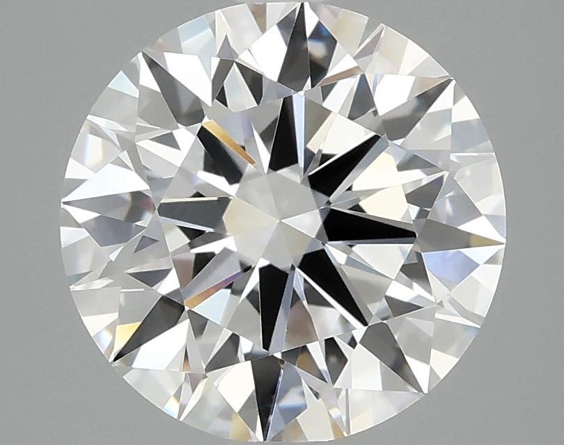 3.09 Carat Round Shaped Ideal Cut VVS2 IGI Certified Lab Grown Diamond