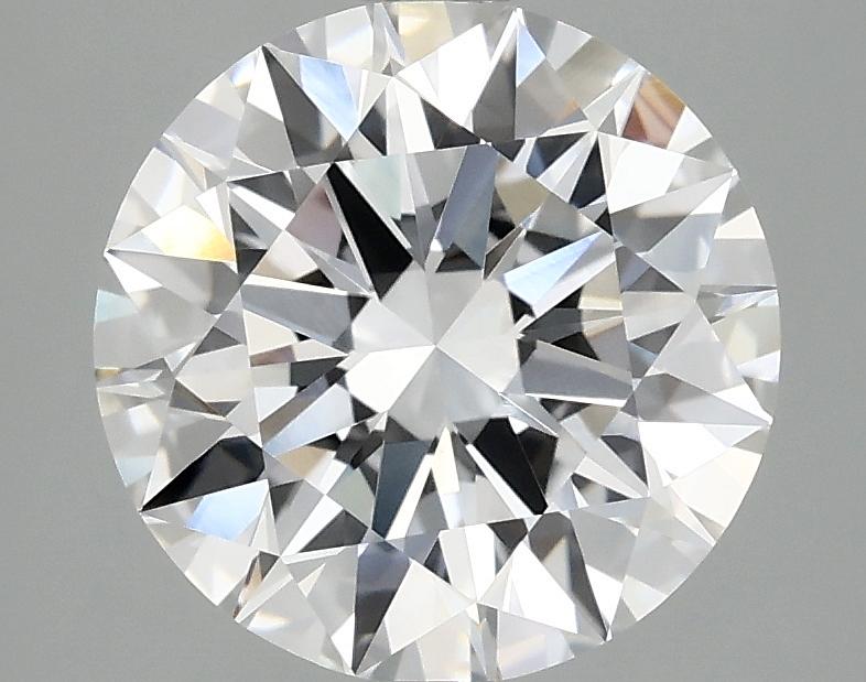 3.05 Carat Round Shaped Ideal Cut VVS2 IGI Certified Lab Grown Diamond