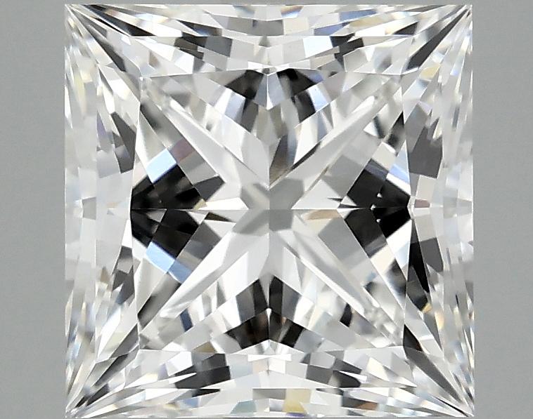 4.1 Carat Princess Shaped Ideal Cut VVS2 IGI Certified Lab Grown Diamond