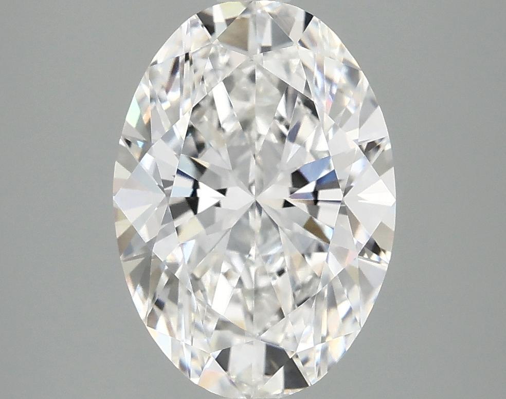 3.09 Carat Oval Shaped Ideal Cut VVS2 IGI Certified Lab Grown Diamond
