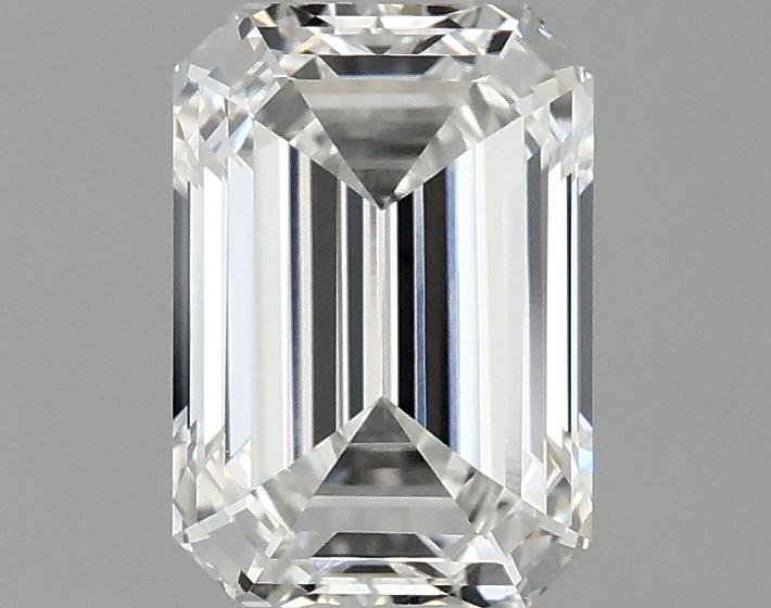1.08 Carat Emerald Shaped Ideal Cut VVS2 IGI Certified Lab Grown Diamond