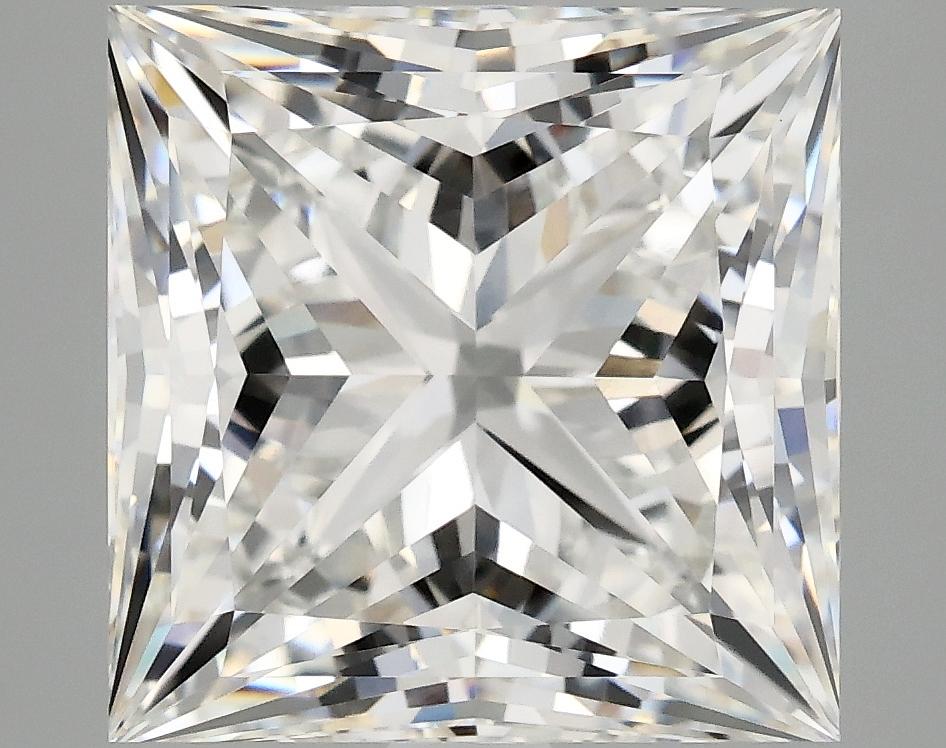 5.07 Carat Princess Shaped Ideal Cut VVS2 IGI Certified Lab Grown Diamond
