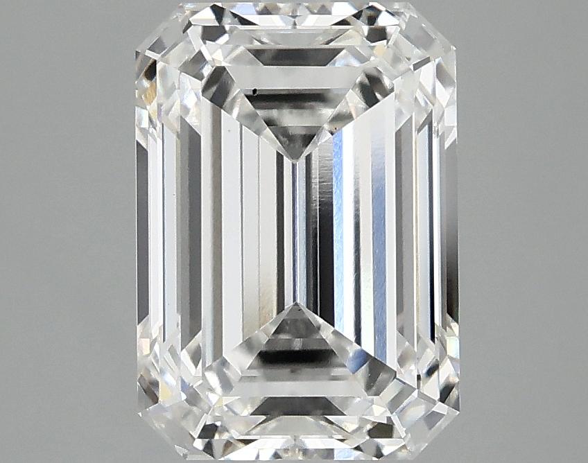 3.09 Carat Emerald Shaped Ideal Cut VS2 IGI Certified Lab Grown Diamond