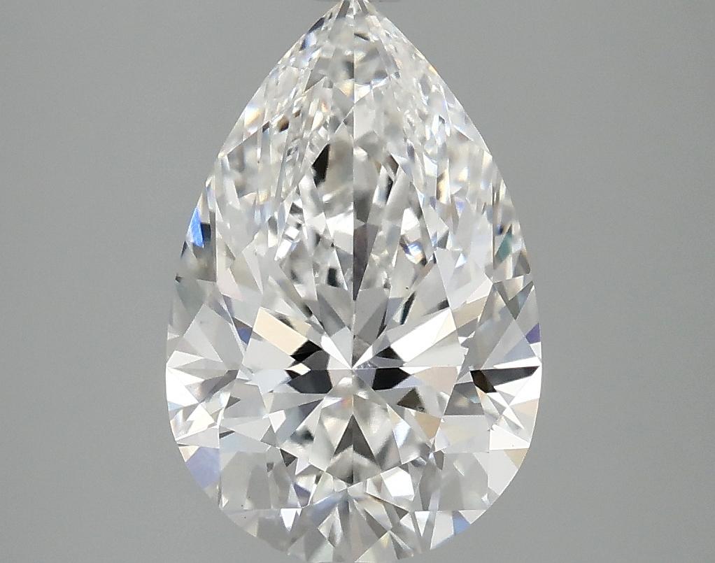 3.08 Carat Pear Shaped Excellent Cut VS1 IGI Certified Lab Grown Diamond