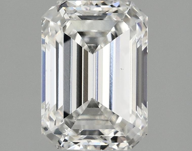 2.1 Carat Emerald Shaped Ideal Cut VS1 IGI Certified Lab Grown Diamond