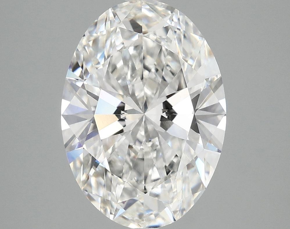 3.08 Carat Oval Shaped Ideal Cut VVS2 IGI Certified Lab Grown Diamond