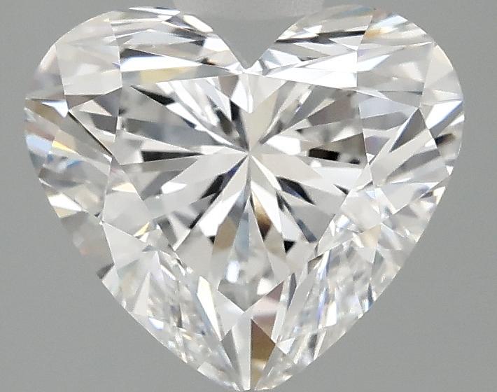 2.58 Carat Heart Shaped Ideal Cut VVS2 IGI Certified Lab Grown Diamond