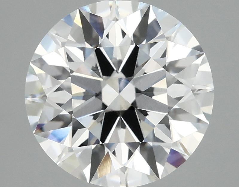 3.08 Carat Round Shaped Ideal Cut VVS2 IGI Certified Lab Grown Diamond