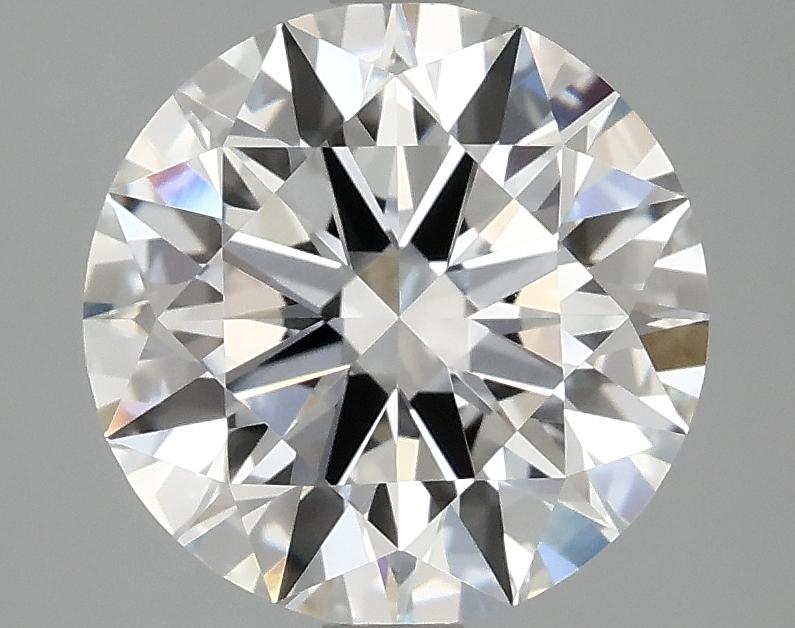 3.08 Carat Round Shaped Ideal Cut VVS2 IGI Certified Lab Grown Diamond
