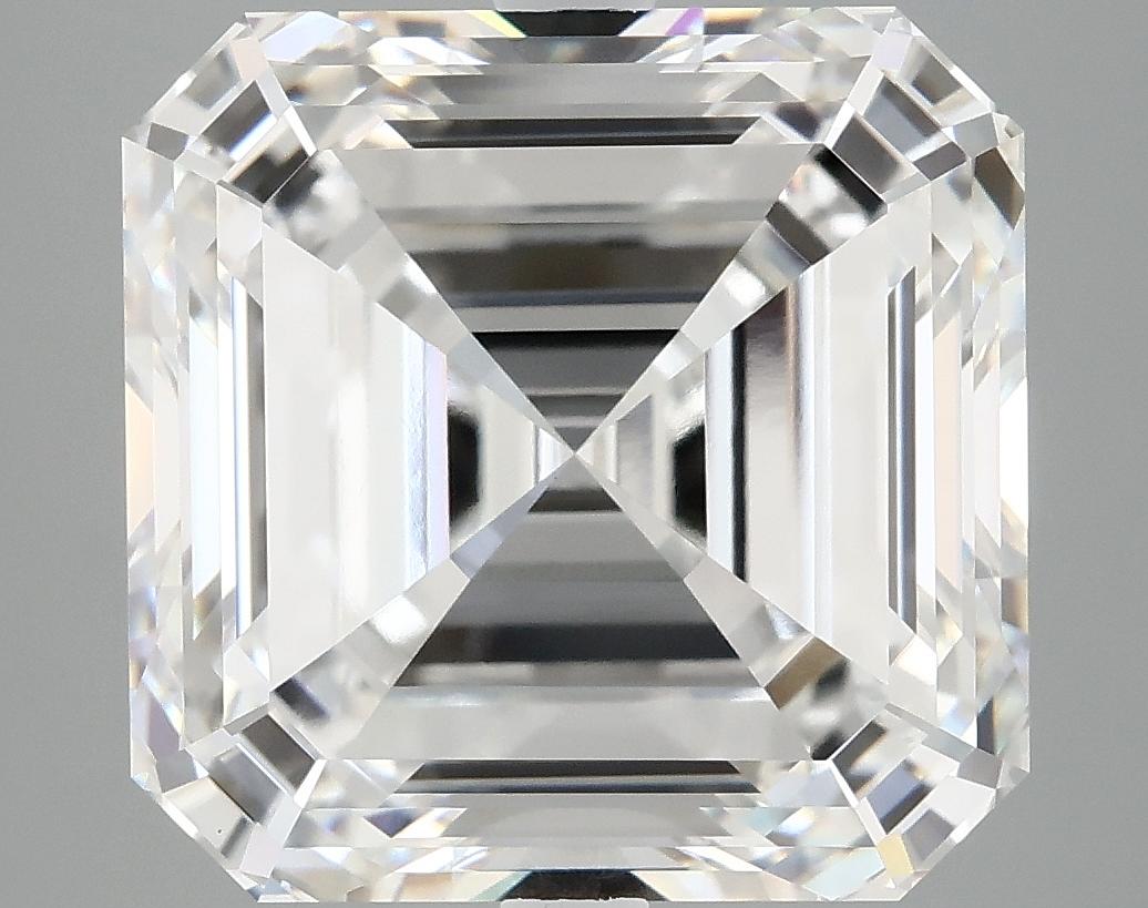 10.09 Carat Asscher Shaped Ideal Cut VVS2 IGI Certified Lab Grown Diamond